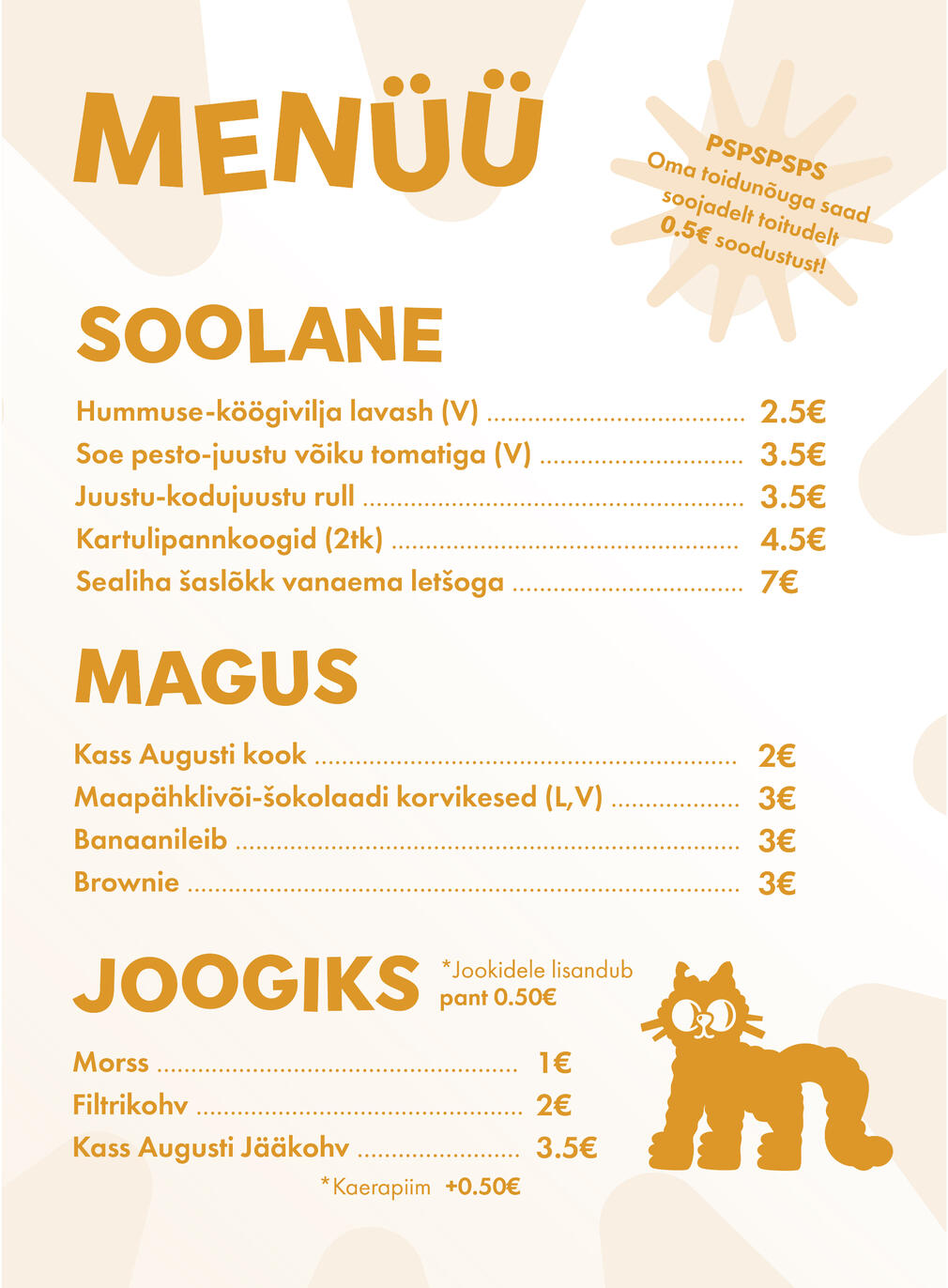 Menu Menu